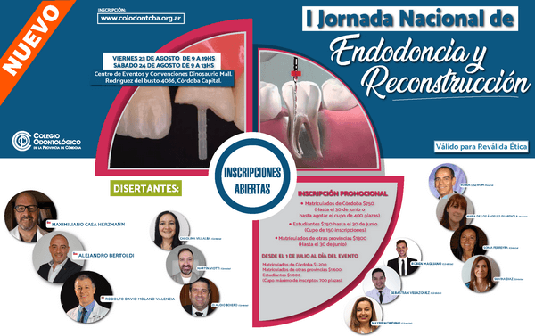 I Jornada Nacional de Endodoncia y Reconstrucción