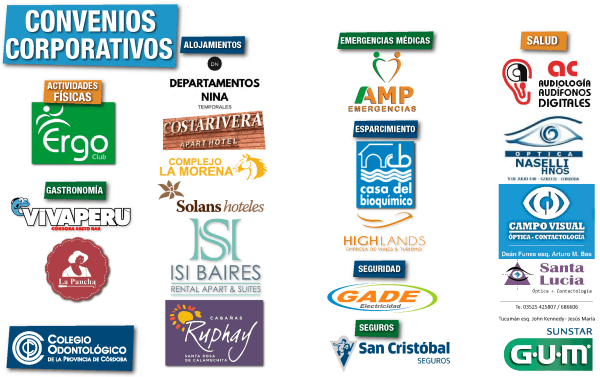 Convenios Corporativos del Colegio Odontológico de la Provincia de Córdoba