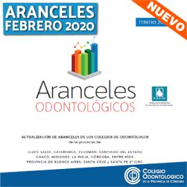 Nuevos Aranceles Éticos (Febrero 2020)