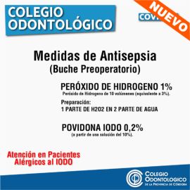 Medidas de Antisepsia