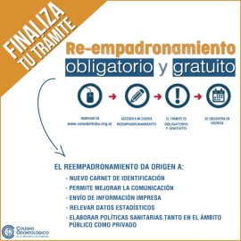 Re-Empadronamiento Obligatorio y Gratuito