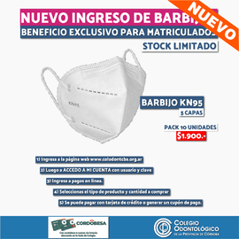 Nuevo Ingreso de Barbijos