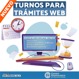 Turno para trámites web