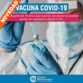 Vacunación COVID-19 para mayores