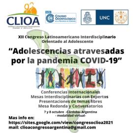 XII Congreso Latinoamericano Interdisciplinario Orientado al Adolescente