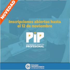 Lanzamiento de la nueva edición del PIP